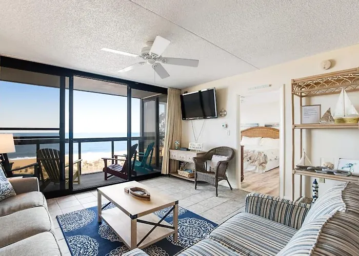Splendid Beachfront With Balcony Views Pool Gym Tennis Ac & Sauna *
